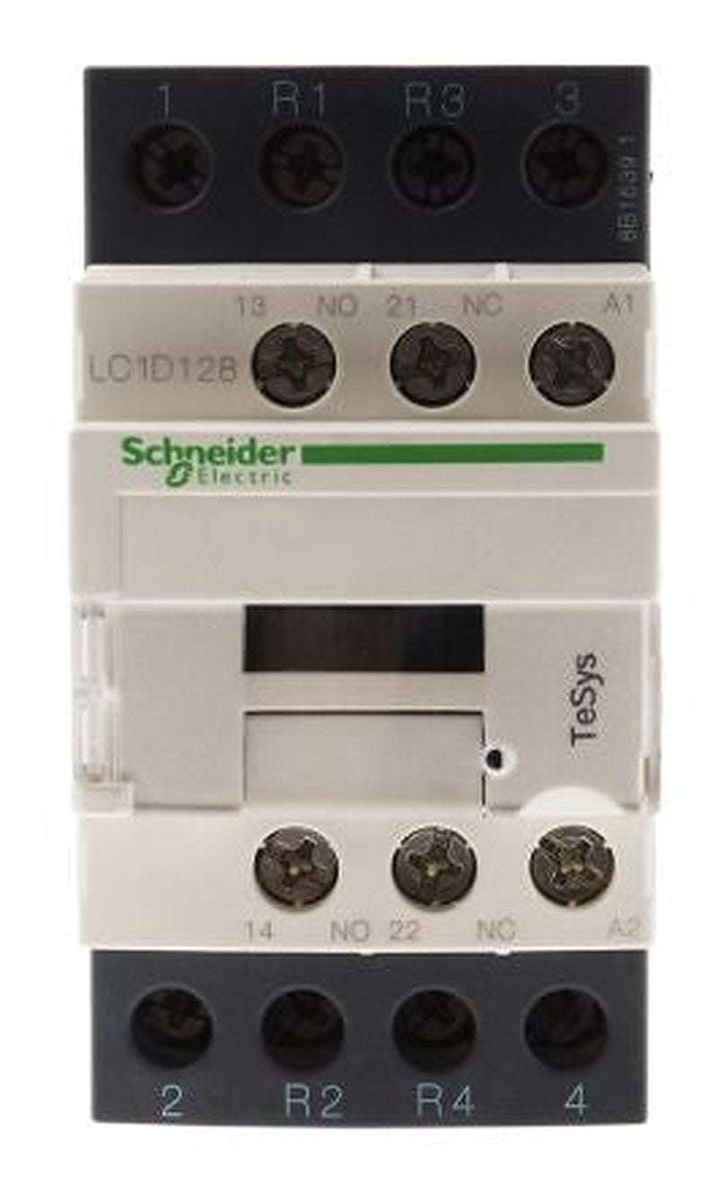 Schneider Electric LC1D Contactor, 230V ac Coil, 4-Pole, 25 A 240V, 2 NO/2 NC, 690V ac