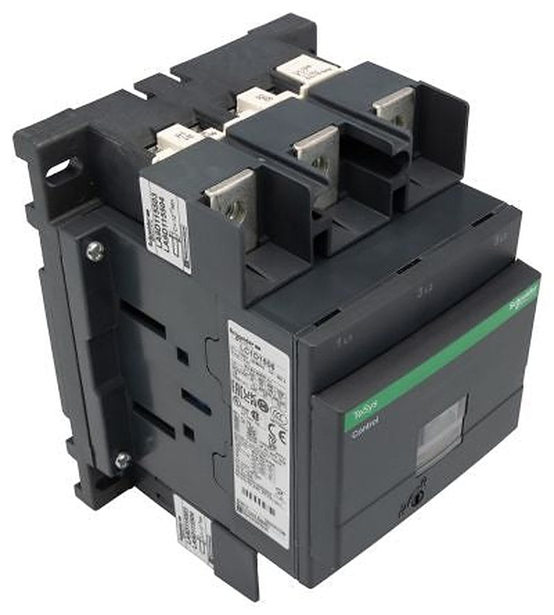 Schneider Electric TeSyS D Contactor, 110V ac Coil, 3-Pole, 150 A, 80 kW 110V ac, 3 NO, 1kV ac