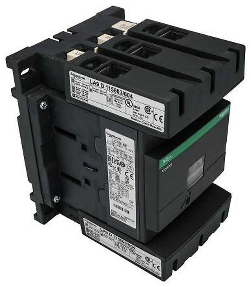 Schneider Electric TeSyS D Contactor, 115V ac Coil, 3-Pole, 150 A, 80 kW 115V ac, 3 NO, 1kV ac