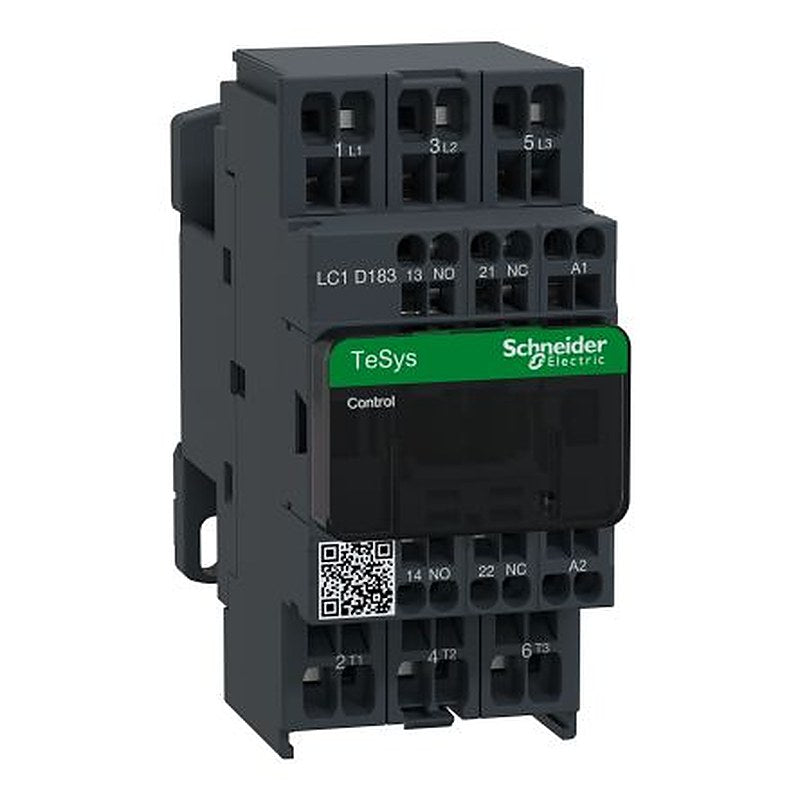 Schneider Electric TeSyS D Contactor, 110V Coil, 3-Pole, 7.5 kW 110V, 3 NO