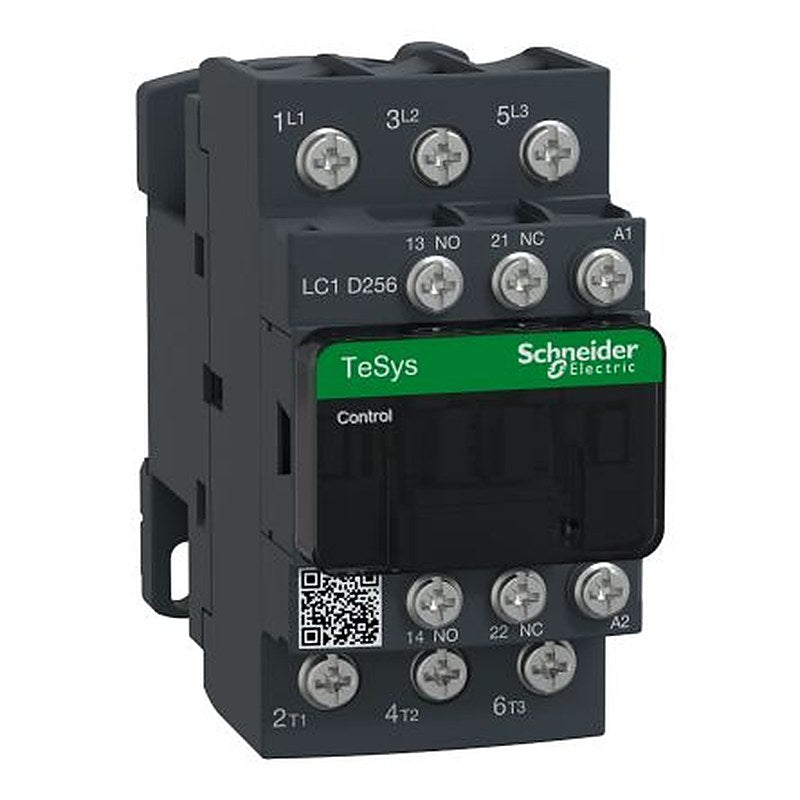 Schneider Electric LC1D Contactor, 230V ac Coil, 3-Pole, 40 A, 15 kW 200V, 3 NO, 300 V dc, 690V ac