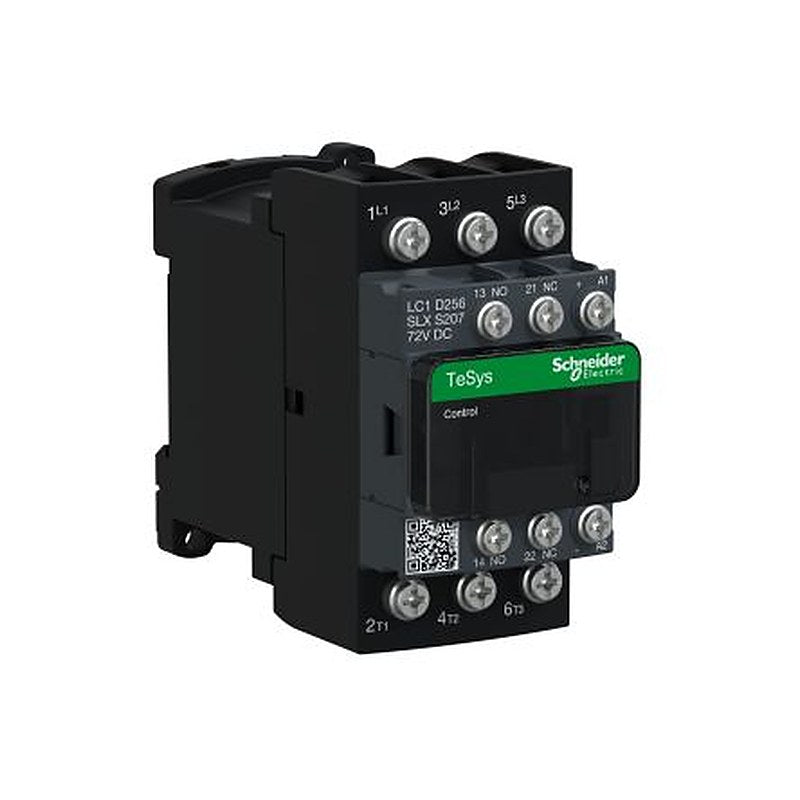 Schneider Electric TeSyS D Contactor, 72V dc Coil, 3-Pole, 25 A, 11 kW 1.25V, 3 NO, 440V
