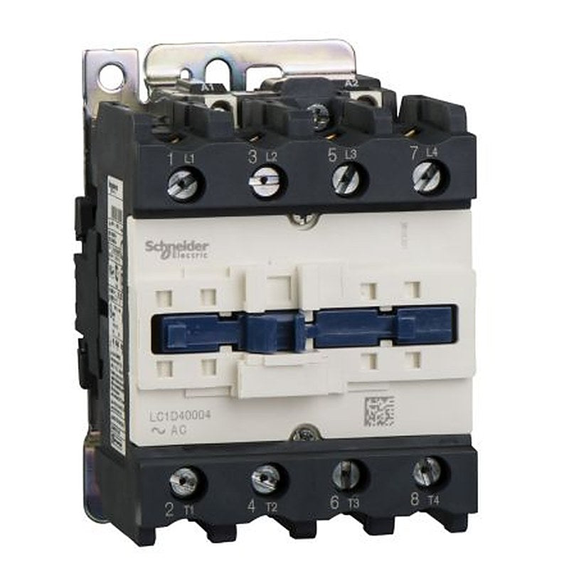 Schneider Electric TeSyS D Contactor, 220V Coil, 3-Pole, 60 A 220V, 1 NO/1 NC