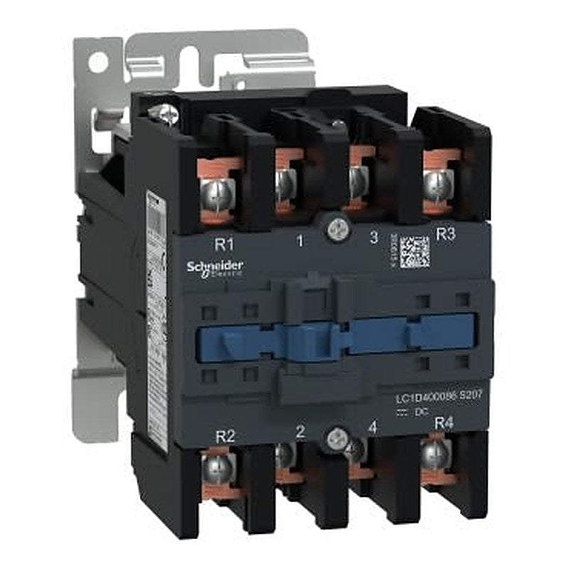 Schneider Electric TeSyS D Reversing Contactor, 72V dc Coil, 4-Pole, 60 A 72V dc, 2 NO/2 NC, 1kV