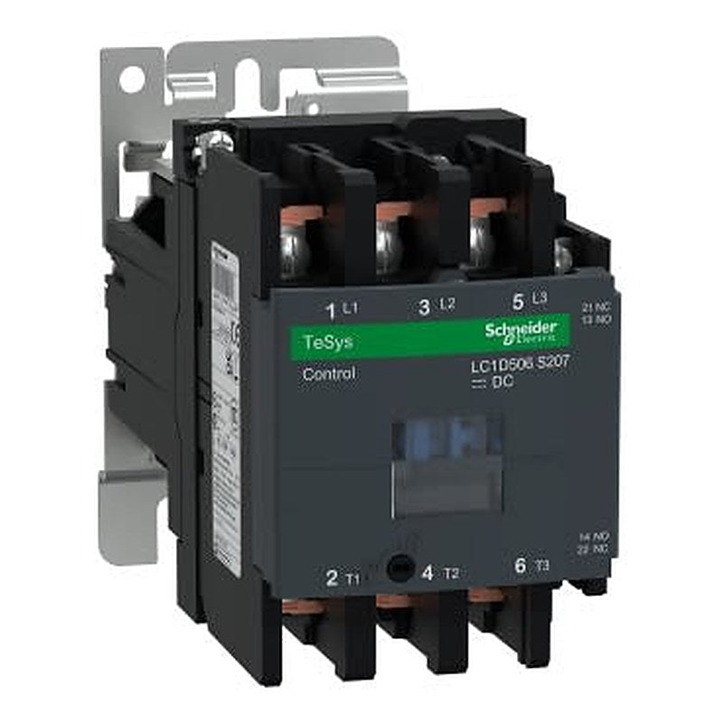 Schneider Electric TeSyS D Reversing Contactor, 24V dc Coil, 3-Pole, 40 A, 30 kW 24V dc, 3 NO, 1kV