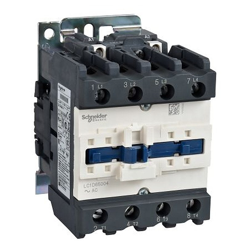 Schneider Electric TeSyS D Contactor, 230V ac Coil, 3-Pole, 80 A, 1 NO/1 NC, 440V