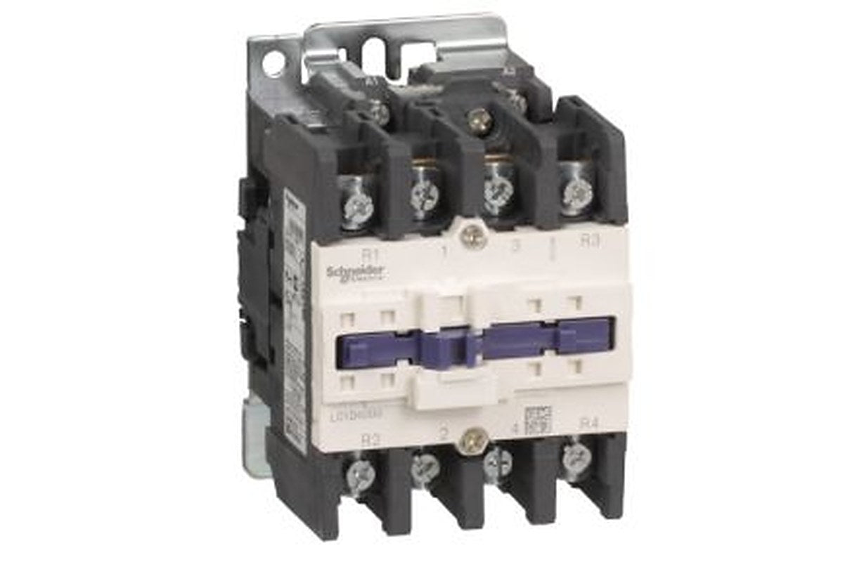 Schneider Electric TeSyS D Contactor, 240V Coil, 4-Pole, 125 A, 12.5 W 230V, 4 NO