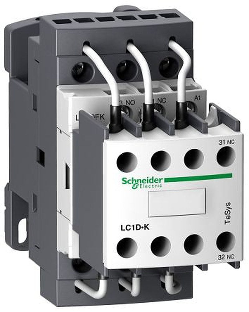 Schneider Electric TeSys D Contactor, 24V ac Coil, 3-Pole, 25 A, 13 kW 24V ac, 3 NO, 690V ac