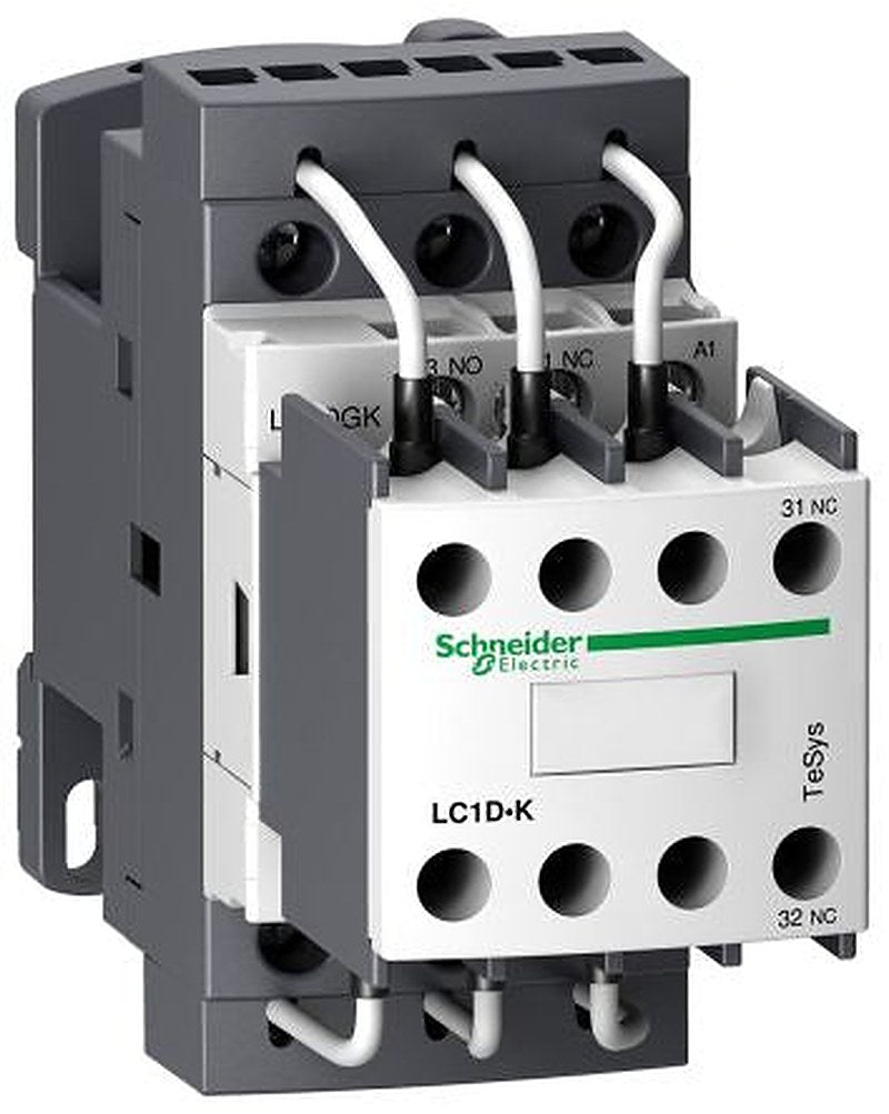 Schneider Electric TeSys D Contactor, 230V ac Coil, 3-Pole, 21 A, 16 kW 230V ac, 3 NO, 690V ac