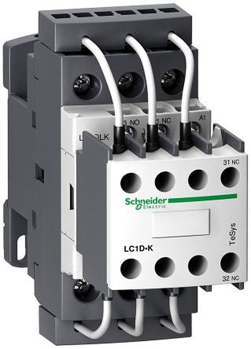Schneider Electric TeSys D Contactor, 400V ac Coil, 3-Pole, 28 A, 20 kW 380V, 3 NO, 690V ac