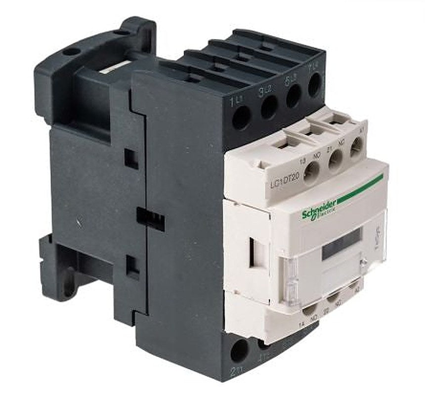 Schneider Electric TeSyS D Contactor, 230V ac Coil, 4-Pole, 20 A, 1.56 W 230V ac, 4 NO, 690V ac