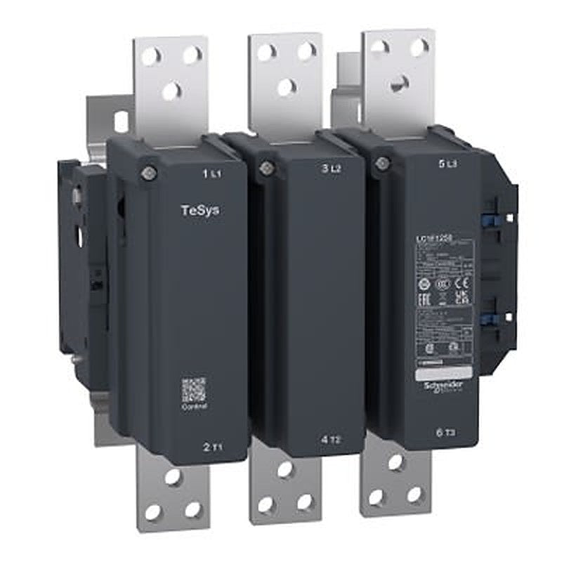Schneider Electric TeSys F Contactor, 600V Coil, 3-Pole, 1.5 kA, 120 W 600V, 3 NO, 600V