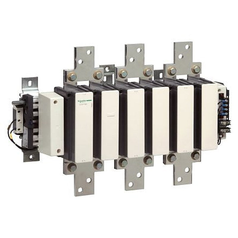 Schneider Electric TeSyS F Contactor, 440V dc Coil, 3-Pole, 780 A, 450 kW 110V ac, 500 V ac, 3 NO, 1kV
