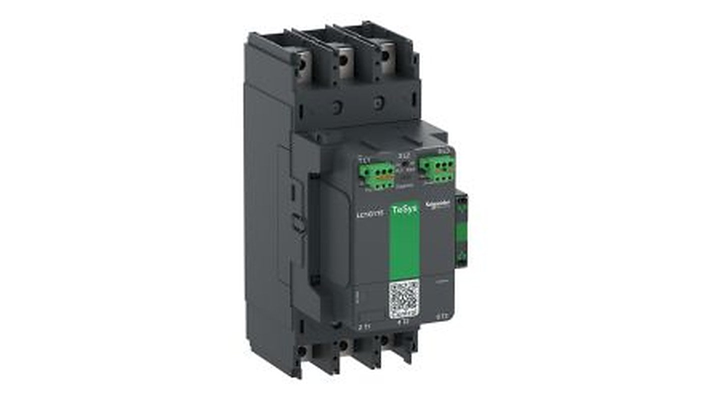 Schneider Electric TeSys G Contactor, 130V ac/dc, 48 V ac/dc Coil, 3-Pole, 250 A, 75 kW 130V ac/dc, 3 NO, 1000V ac