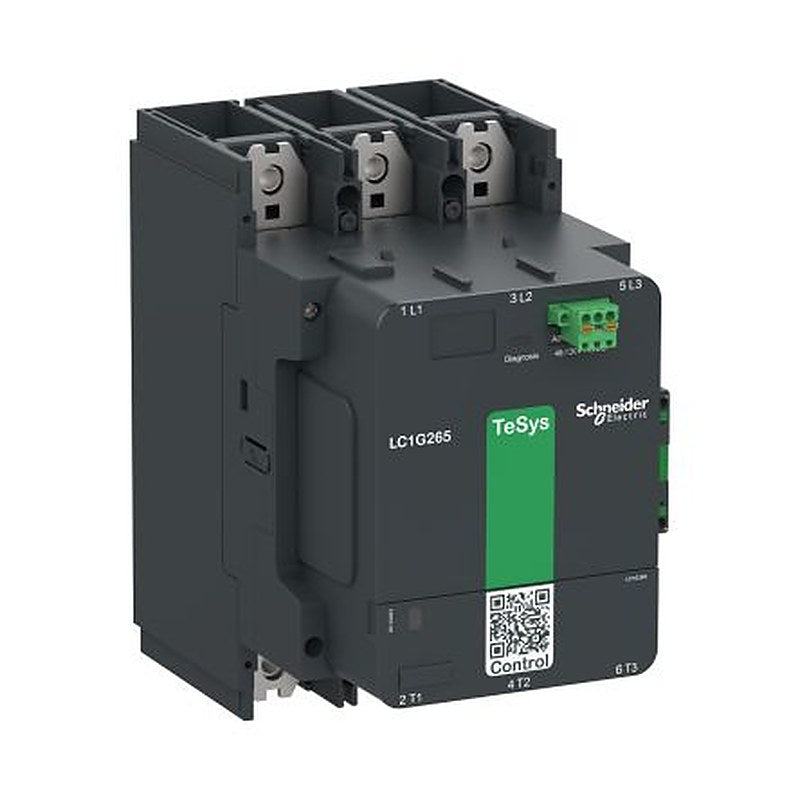 Schneider Electric TeSyS G Contactor, 100V ac, 250 V ac Coil, 3-Pole, 440 A 100V ac, 250 V ac, 1 NO/1 NC, 300V