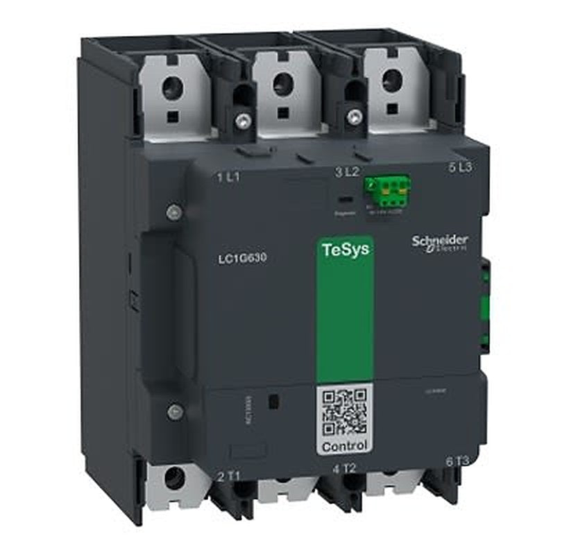 Schneider Electric TeSys G Contactor, 250V Coil, 3-Pole, 630 A, 70 W 250V, 3 NO, 1kV