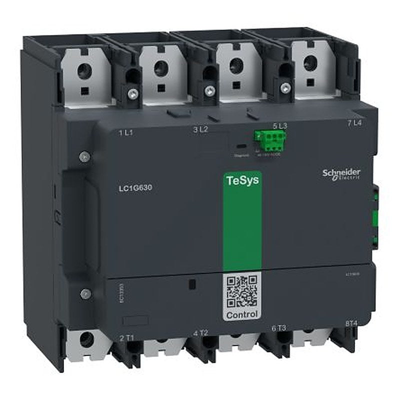 Schneider Electric TeSyS G Contactor, 130V, 48 V Coil, 4-Pole, 1.05 kA 48V, 1 NO/1 NC, 1kV