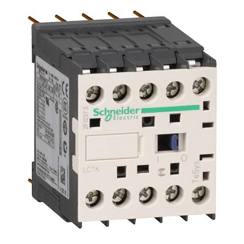 Schneider Electric TeSys K Contactor, 12V dc Coil, 3-Pole, 12 A, 5.5 kW 12V dc, 1 NC, 690V