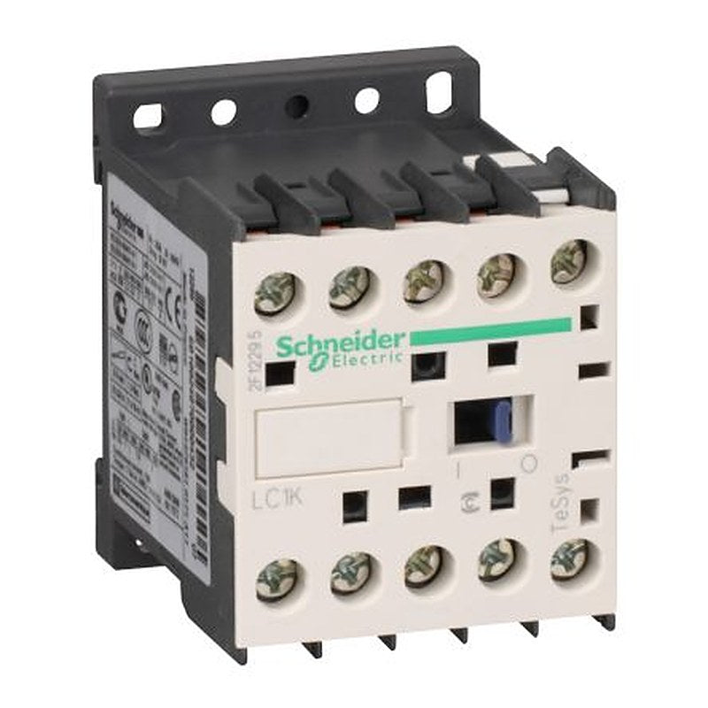 Schneider Electric TeSyS K Contactor, 110V ac Coil, 4-Pole, 16 A 110V, 1 NO/1 NC, 690V