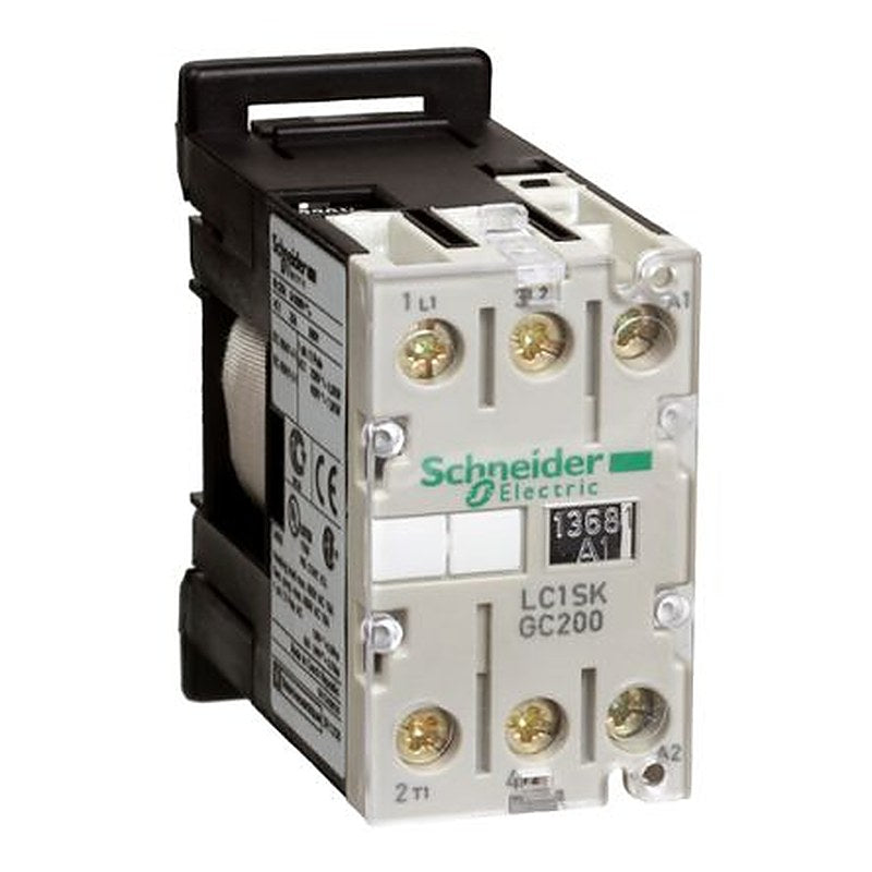 Schneider Electric TeSys SK Contactor, 220V ac Coil, 2-Pole, 5 A, 4.2 VA 220V ac, 2 NO, 690V ac