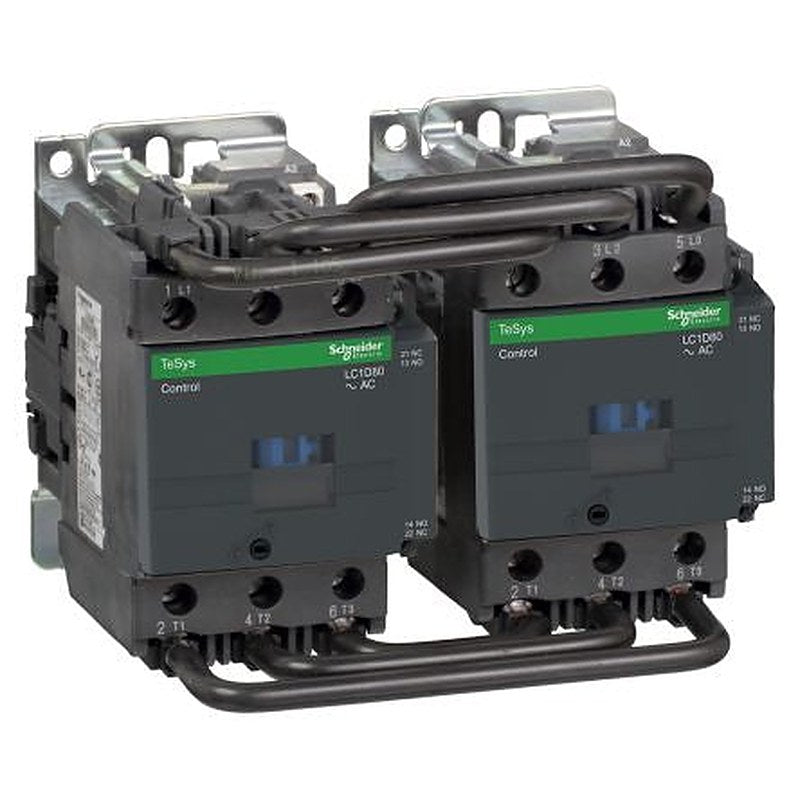 Schneider Electric TeSyS D Contactor, 48V ac Coil, 3-Pole, 80 A, 45 kW 48V ac, 3 NO