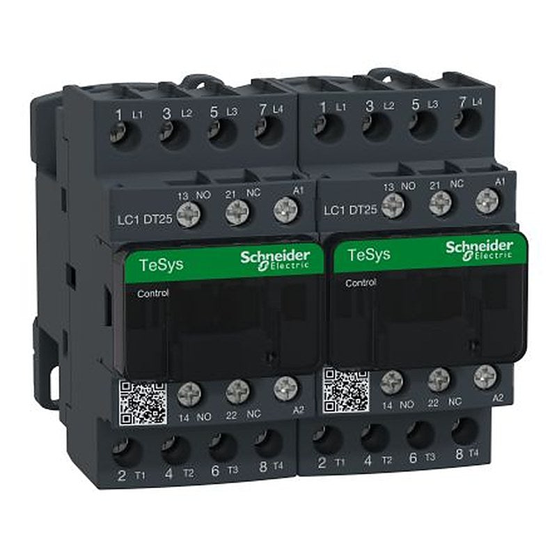 Schneider Electric TeSyS D Contactor, 48V ac Coil, 4-Pole, 25 A, 1.56 W 48V ac, 3 NO, 300 V dc, 690V ac