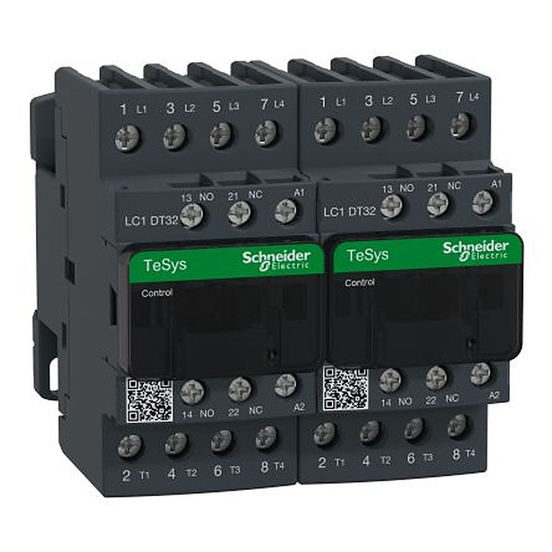 Schneider Electric TeSyS D Contactor, 110V ac Coil, 4-Pole, 32 A, 2.5 W 110V ac, 3 NO, 300 V dc, 690V ac
