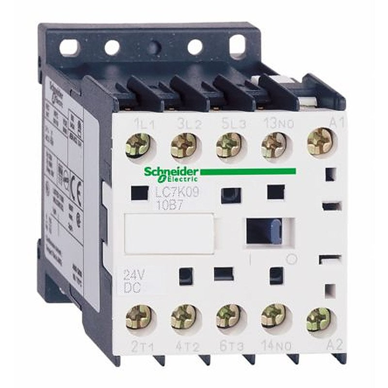 Schneider Electric TeSyS K Contactor, 220V ac, 230 V ac Coil, 3-Pole, 12 A, 4 kW 220V, 1 NO/1 NC, 440V