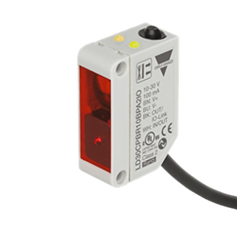 Carlo Gavazzi Background Supression Photoelectric Sensor, Rectangular Sensor