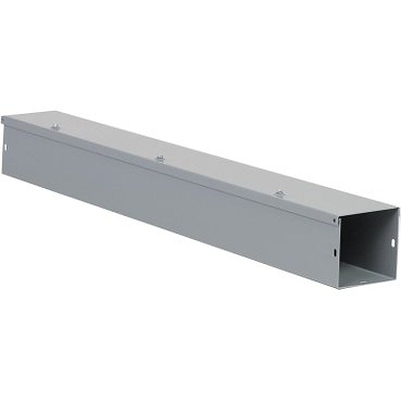 Wireway, Square-Duct, 4 inch by 4 inch, 3 feet long, hinged cover, N1 paint, NEMA 1 (Wireway Square-Duct) is a Schneider Electric product. Designed for reliable performance and long service life. Available across Iraq — contact us for pricing and delivery options.