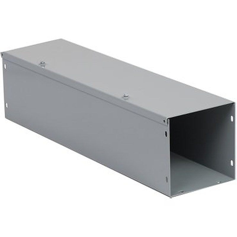 Wireway, Square-Duct, 6 inch by 6 inch, 2 feet long, hinged cover, N1 paint, NEMA 1 (Wireway Square-Duct) is a Schneider Electric product. Designed for reliable performance and long service life. Available across Iraq — contact us for pricing and delivery options.