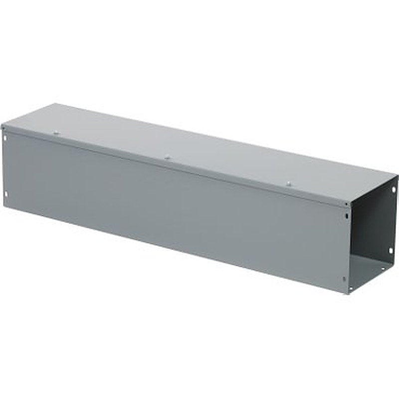 Wireway, Square-Duct, 8 inch by 8 inch, 3 feet long, hinged cover, N1 paint, NEMA 1 (Wireway Square-Duct) is a Schneider Electric product. Designed for reliable performance and long service life. Available across Iraq — contact us for pricing and delivery options.