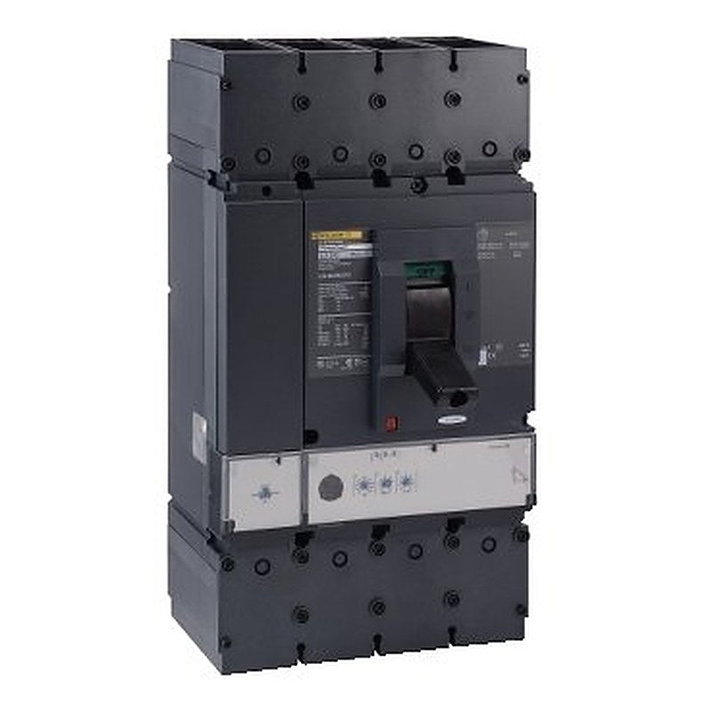 Circuit breaker, PowerPacT L, 400A, 4 pole, 600VAC, 14kA, lugs, MicroLogic 6.3A, 80% (Circuit breaker PowerPacT L) is a Schneider Electric product. Designed for reliable performance and long service life. Available across Iraq — contact us for pricing and delivery options.