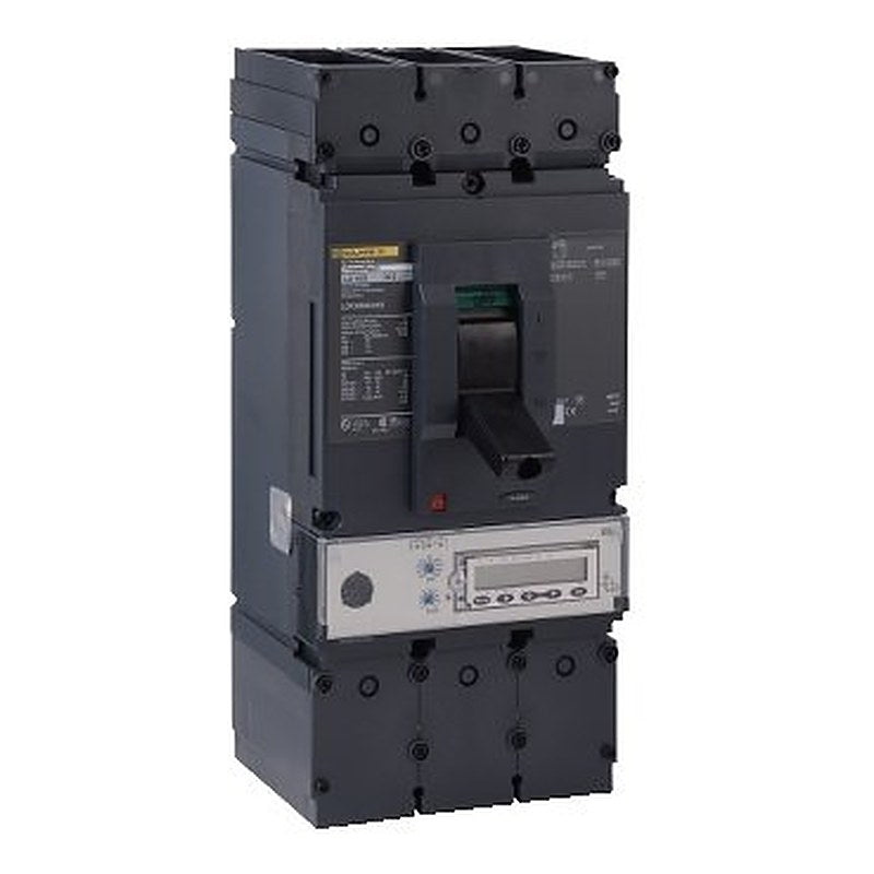 Circuit breaker, PowerPacT L, 600A, 3 pole, 600VAC, 14kA, lugs, MicroLogic 6.3A, 80% (Circuit breaker PowerPacT L) is a Schneider Electric product. Designed for reliable performance and long service life. Available across Iraq — contact us for pricing and delivery options.
