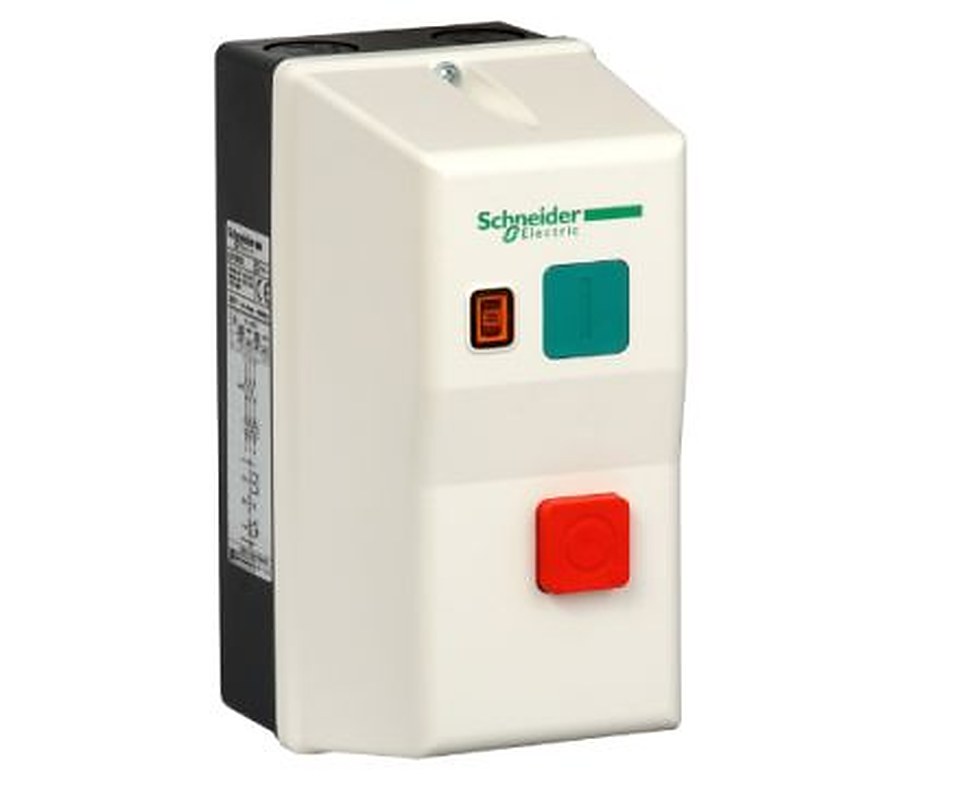 Schneider Electric TeSyS LE - GV2 - LC DOL Starter, DOL, 220V ac, 1.5 kW, 3 Phase, IP65