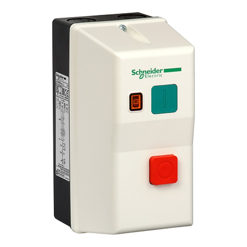 Schneider Electric TeSyS LE - GV2 - LC DOL Starter, DOL, 230V ac, 2.2 kW, 3 Phase, IP65