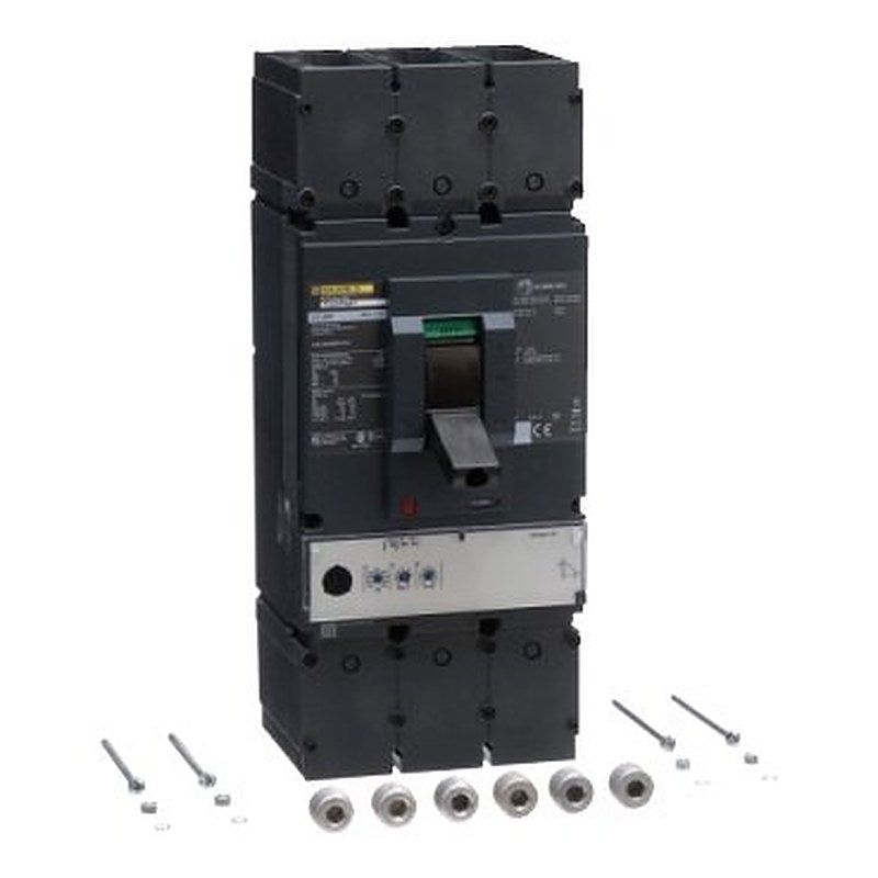 Circuit breaker, PowerPacT L, 400A, 3 pole, 600VAC, 18kA, lugs, MicroLogic 3.3, 80% (Circuit breaker PowerPacT L) is a Schneider Electric product. Designed for reliable performance and long service life. Available across Iraq — contact us for pricing and delivery options.