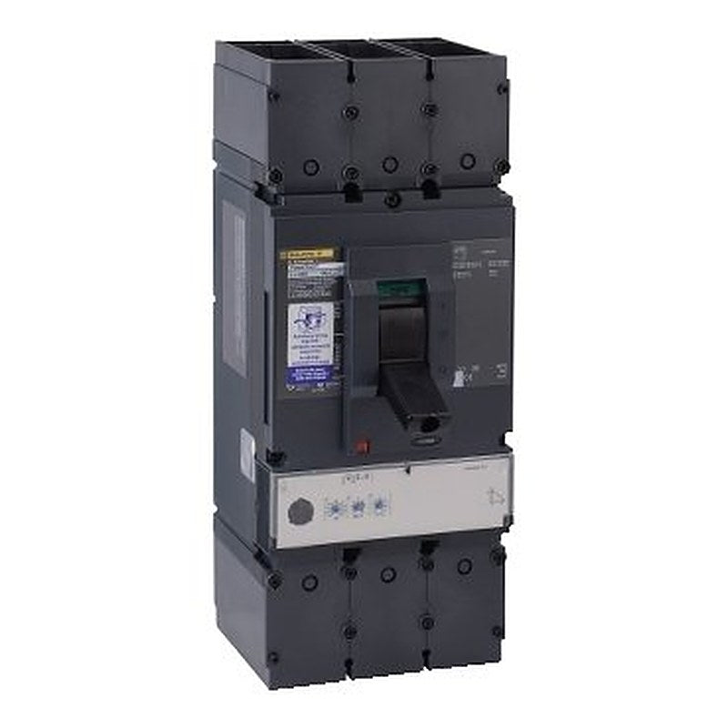 Circuit breaker, PowerPacT L, 600A, 3 pole, 600VAC, 18kA, lugs, MicroLogic 3.3, 80% (Circuit breaker PowerPacT L) is a Schneider Electric product. Designed for reliable performance and long service life. Available across Iraq — contact us for pricing and delivery options.