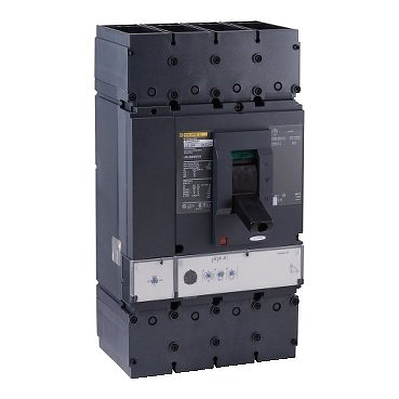 Circuit breaker, PowerPacT L, 600A, 4 pole, 600VAC, 18kA, lugs, MicroLogic 3.3, 80% (Circuit breaker PowerPacT L) is a Schneider Electric product. Designed for reliable performance and long service life. Available across Iraq — contact us for pricing and delivery options.