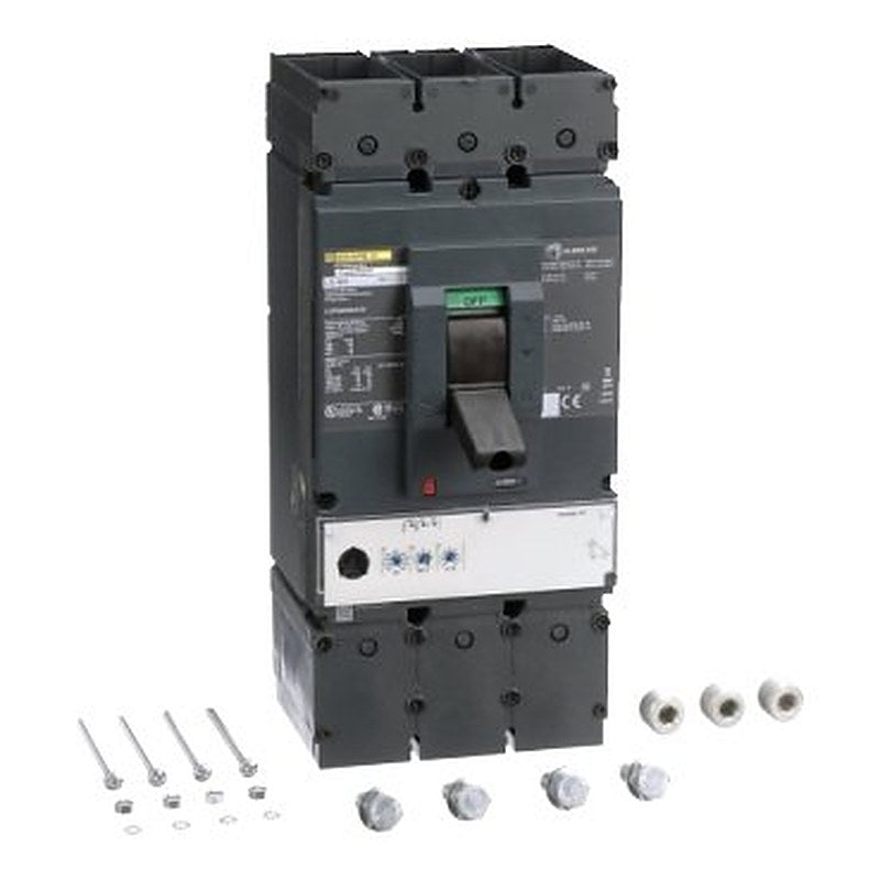 Circuit breaker, PowerPacT L, 400A, 3 pole, 600VAC, 18kA, lugs, MicroLogic 3.3, 80% (Circuit breaker PowerPacT L) is a Schneider Electric product. Designed for reliable performance and long service life. Available across Iraq — contact us for pricing and delivery options.