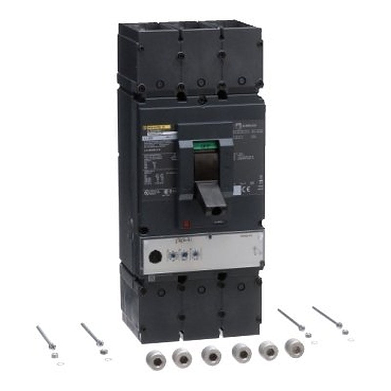 Circuit breaker, PowerPacT L, 400A, 3 pole, 600VAC, 25kA, lugs, MicroLogic 3.3, 80% (Circuit breaker PowerPacT L) is a Schneider Electric product. Designed for reliable performance and long service life. Available across Iraq — contact us for pricing and delivery options.