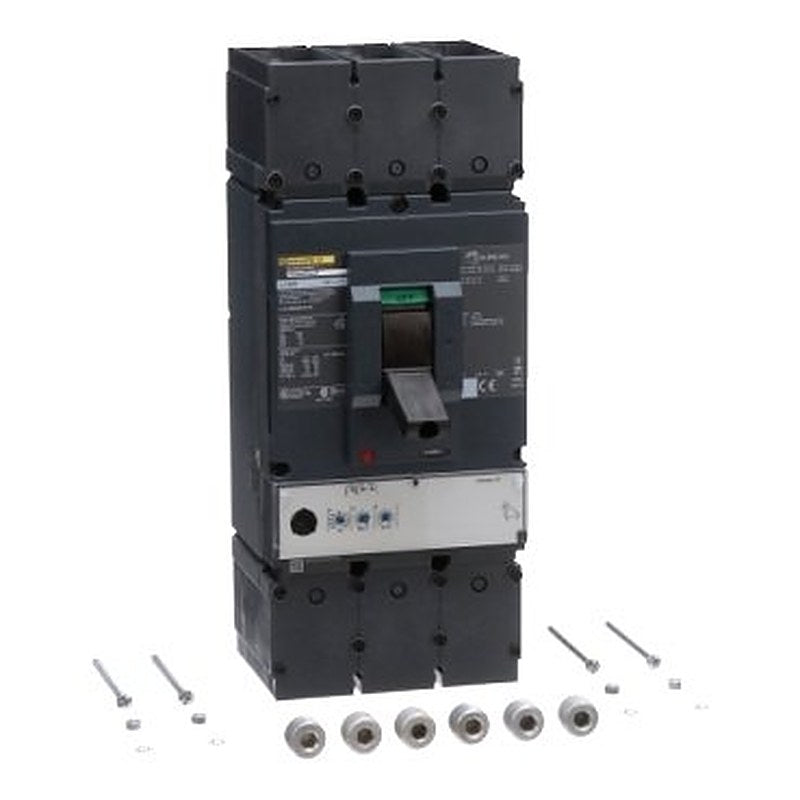 Circuit breaker, PowerPacT L, 600A, 3 pole, 600VAC, 25kA, lugs, MicroLogic 3.3, 80% (Circuit breaker PowerPacT L) is a Schneider Electric product. Designed for reliable performance and long service life. Available across Iraq — contact us for pricing and delivery options.