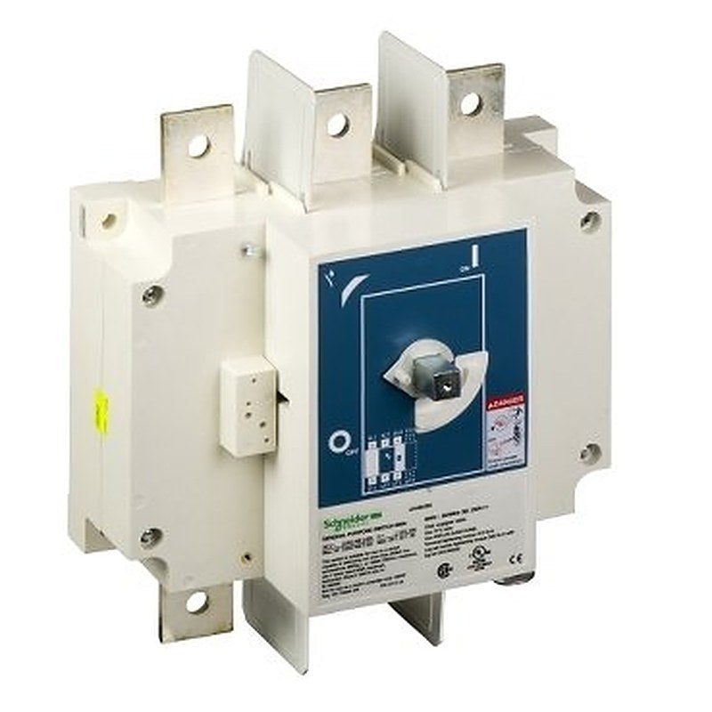 Disconnect Switch, TeSys LK, nonfusible, 600A, 600 V, HP rated, 3 pole, rotary handle, up to 200kA SCCR (Disconnect Switch TeSys LK) is a Schneider Electric product. Designed for reliable performance and long service life. Available across Iraq — contact us for pricing and delivery options.