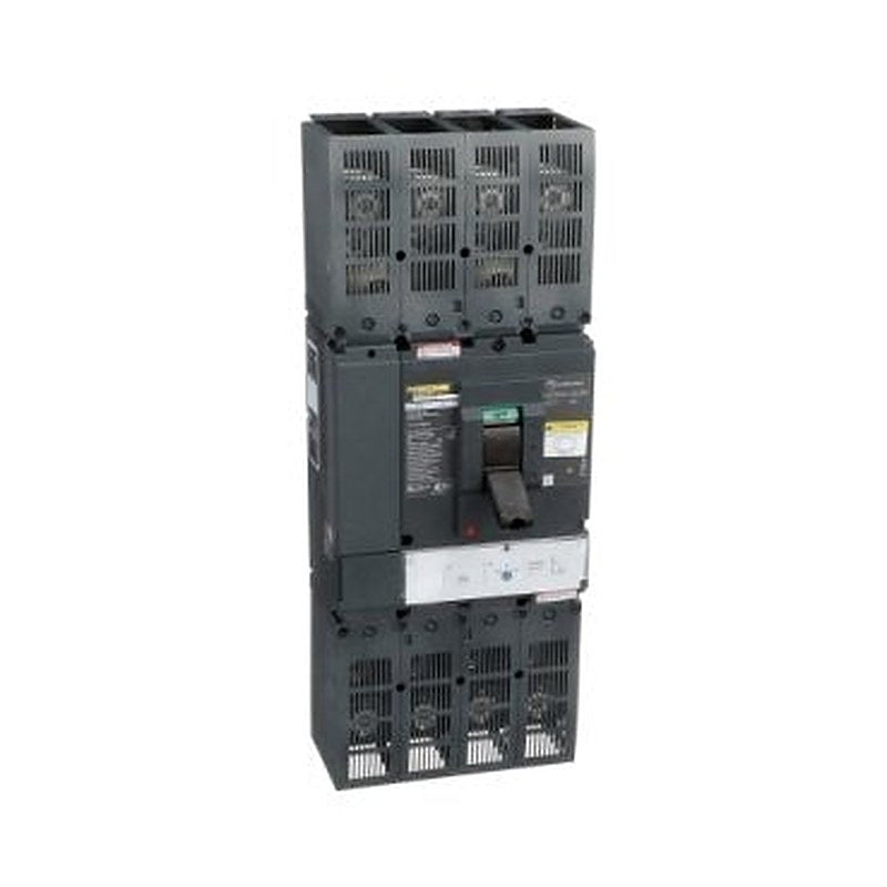 Circuit breaker, PowerPacT L, 700A, 4 pole, 500VDC, 50kA, lugs, thermal magnetic, 80% (Circuit breaker PowerPacT L) is a Schneider Electric product. Designed for reliable performance and long service life. Available across Iraq — contact us for pricing and delivery options.
