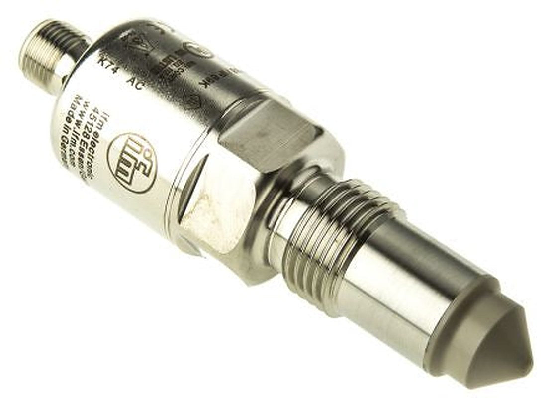 ifm electronic Electronic Level Probe, Flush, Polyetheretherketone, Housing Stainless Steel, Polyetheretherketone,