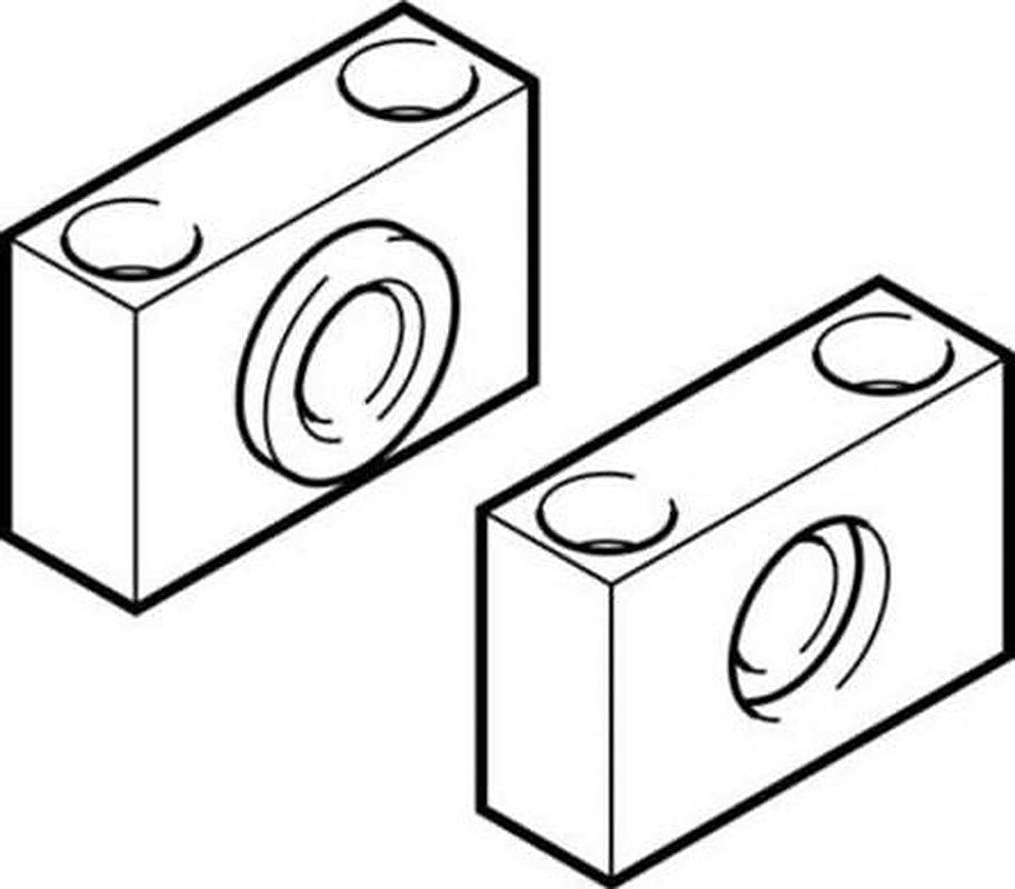 Festo Trunnion Bearing LNZG-32, For Use With Cylinders with DNGZS Trunnion Mounting