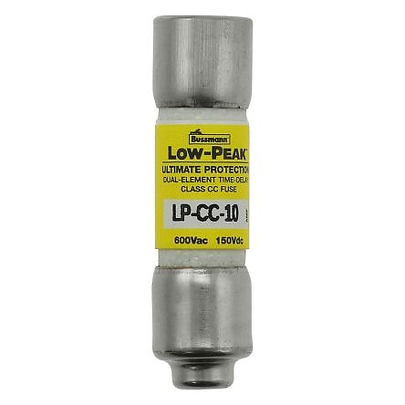 Eaton 10A T Melamine Cartridge Fuse, 1.5 x 0.41 in
