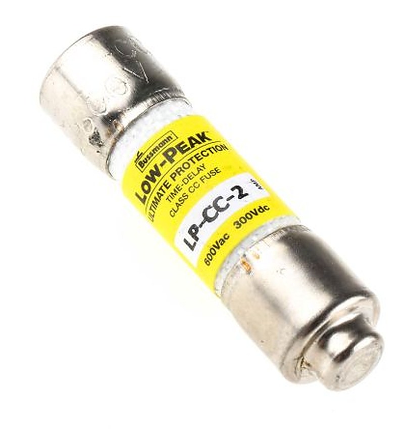 Eaton 2A T Melamine Cartridge Fuse, 10 x 38 mm