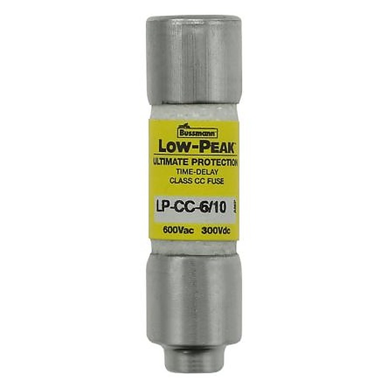 Eaton 0.6A T Melamine Cartridge Fuse, 1.5 x 0.41 in