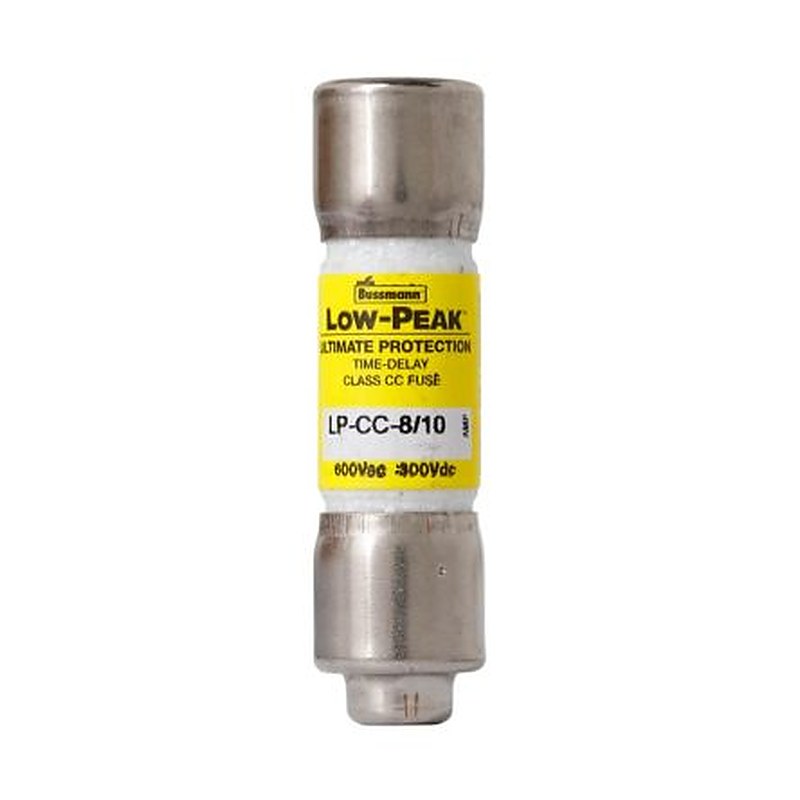 Eaton 0.8A T Melamine Cartridge Fuse, 1.5 x 0.41 in